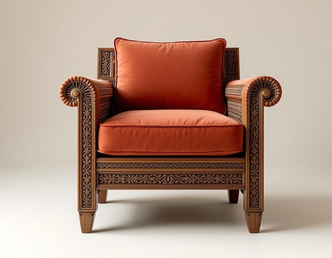 Walnut Najdi Armchair