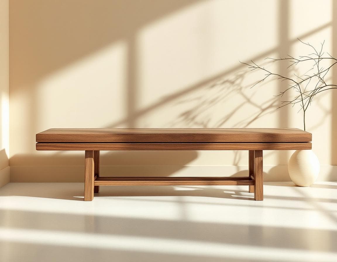 Walnut Bench