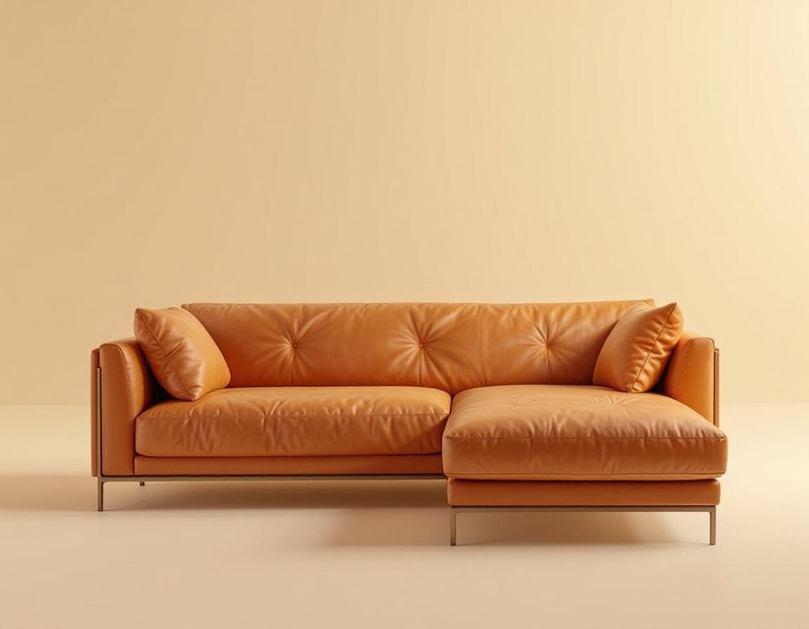 Leather Sectional