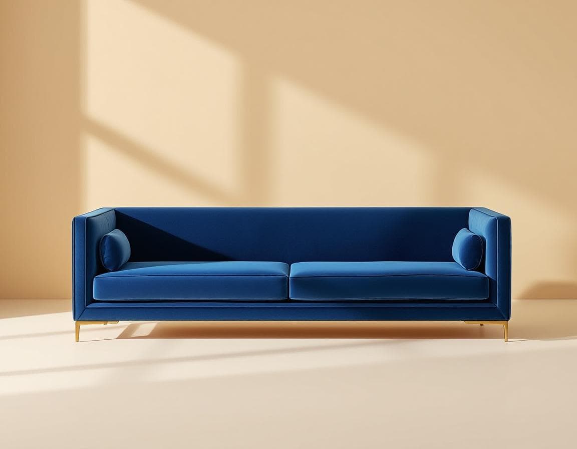 Midnight Velvet Sofa