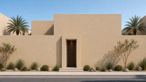 The Introverted Box street exterior hero architectural render