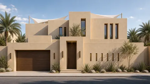 The White Canvas street exterior hero architectural render